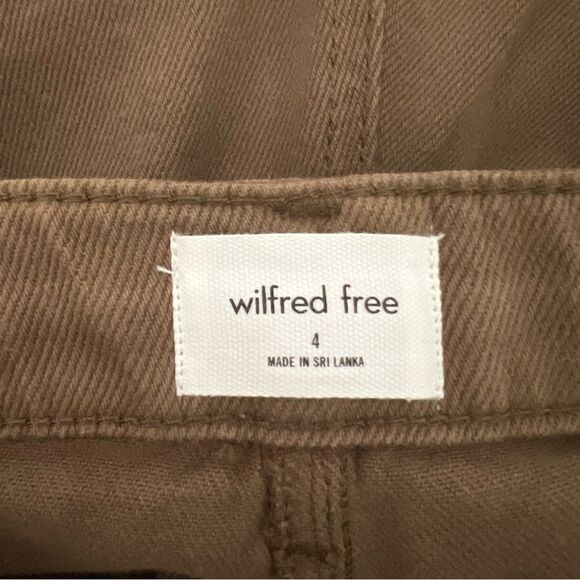 Aritzia Wilfred Free Brown Modern Cargo Pants - 4 - Picture 7 of 10